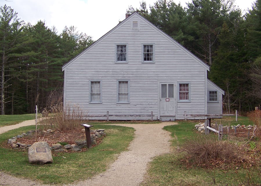 Russell-Colbath Homestead on the Kancamagus Highway in New Hampshire.