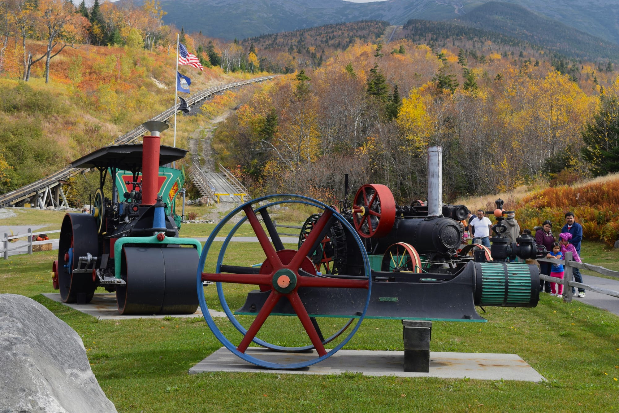 Mount Washington Cog Railway in New Hampshire.