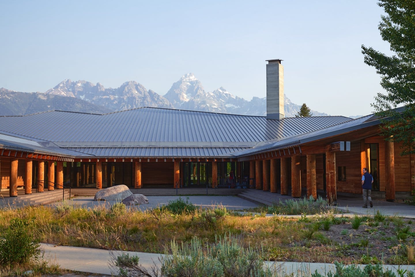 Visitor Center in Grand Teton National Park.