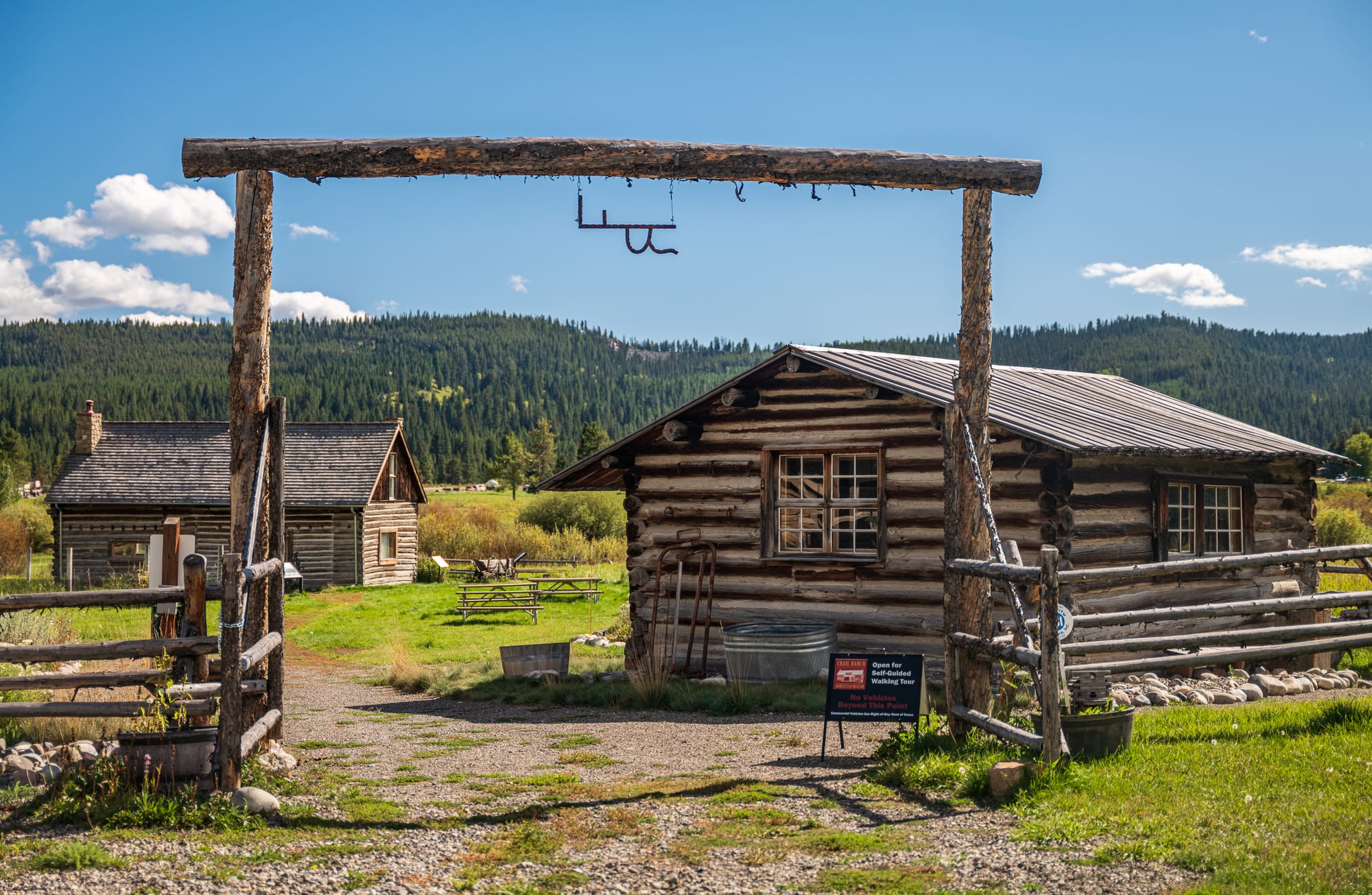 Crail Ranch homestead in Big Sky Montana.