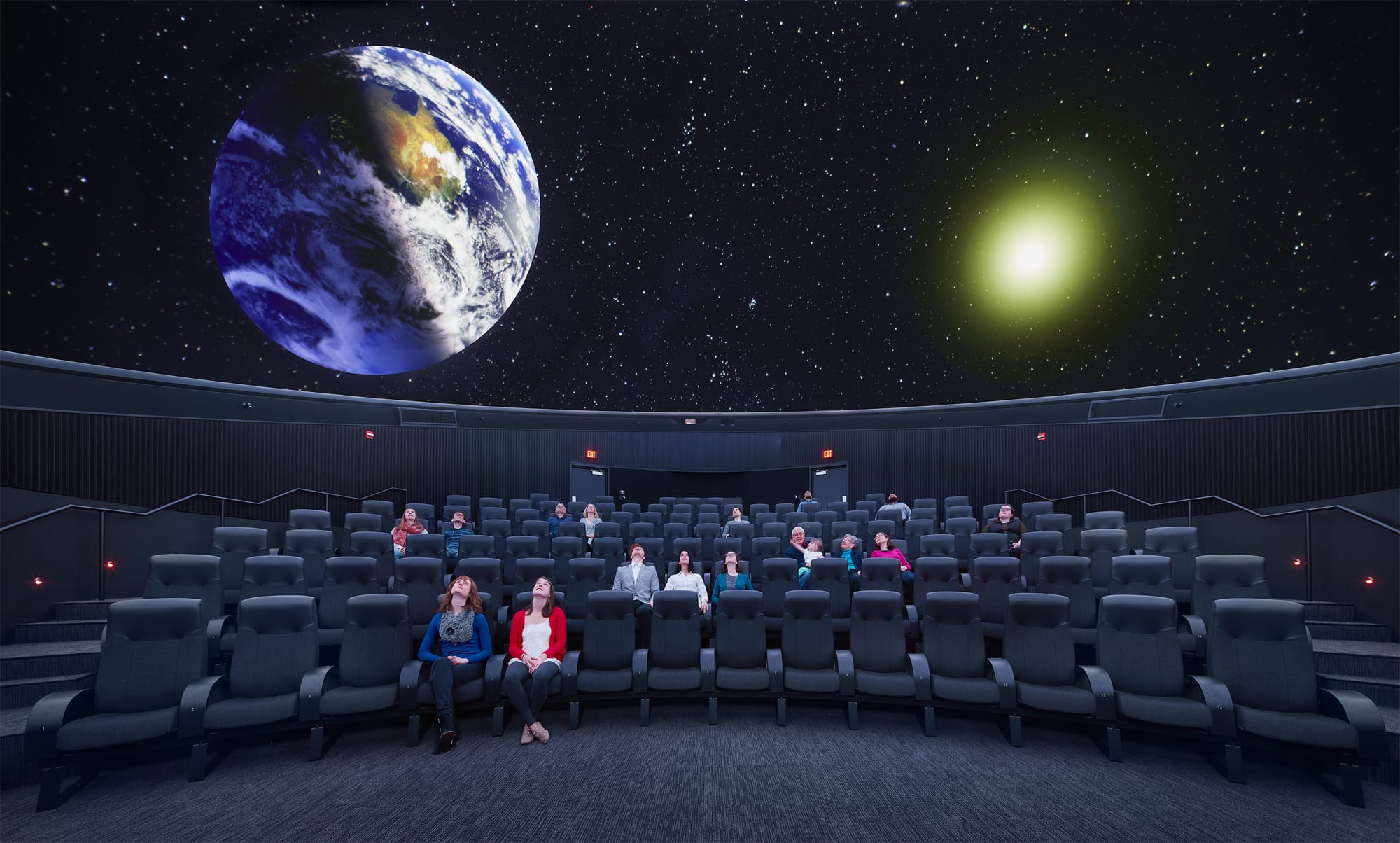 Planetarium at the Bell Museum in St. Paul, Minnesota.