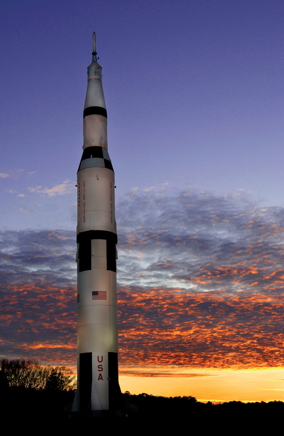 Saturn V replica at U.S. Space and Rocket Center