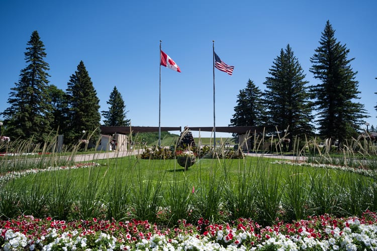 US-Canadian Friendship Flourishes at the International Peace Garden